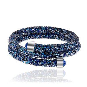 Swarovski Double loop Crystaldust Bracelet